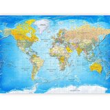  Foto tapeta - World Classic Map 400x280 Vodootporna | shoptok.hr