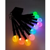  LED RGB solarna svetiljka 10xLED/1,2V 300 mAh IP44 crna | Eponuda.com