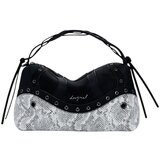 Desigual Torbe za čez ramo BAG_SNAKE PATCH BERGAMO 25WAXP29 Črna Cene
