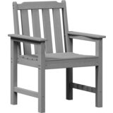  Vrtne blagovaonske stolice 6 kom Svijetlosiva 65.5x55.5x88 cm HDPE | shoptok.hr