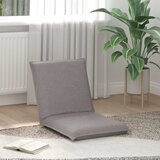 Podesivi podni naslonjač Sivosmeđa Tkanina | shoptok.hr
