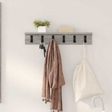  Vješalica za kapute na zidu Siva Sonoma 60 x 10,5 x 10,5 cm | shoptok.hr