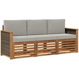  Setovi sofa 3 kom. Čvrsto drvo akacije | shoptok.hr