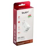 Busy dvojni usb punjač 12W | ePonuda.com
