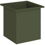  Vrtna posuda za sadnju s LED svjetlom Maslinastozelena - Maslinastozelena 40 x 40 x 40 cm 1 | shoptok.hr