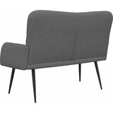 SOFA za dvije osobe Tamnosiva 115 x 61 x 87 cm Tkanina | shoptok.hr