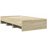  Krevetna konstrukcija s policom Hrast sonoma 80 x 200 cm | Eponuda.com
