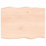 vidaXL Mizna plošča 80x60x6 cm neobdelana trdna hrastovina Cene