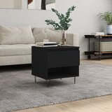 vidaXL Stolić za kavu crni 50 x 46 x 50 cm od konstruiranog drva Cijene