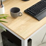 OSKAR TESSA stol 120cm x 60cm - hrast / bijele noge | shoptok.hr