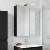  Kupaonski ormar s ogledalom Zidne Crni hrast 50 x 14 5 x 70 cm | shoptok.hr