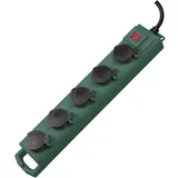 1159910215 #####Outdoor Steckdosenleiste mit Schalter 5-kratni zelena vtičnica 1 kos, (20635546)