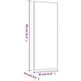  Zidno ogledalo 30x80 cm stakleno pravokutno | shoptok.hr
