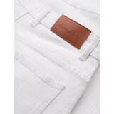 Ombre Men's denim shorts with a classic cut - white | shoptok.hr