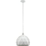 Eglo roccaforte visilica/1, e27, prom 300, bijela | shoptok.hr