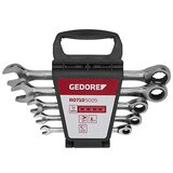Gedore red Combination Ratchet open-end Spanner Set 5-pieces | shoptok.hr
