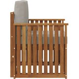  Set vanjskih sofa s jastukom Prirodna 71 x 63 x 73 cm | shoptok.hr