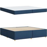  Okvir kreveta s madracem Ostalo Plava 200 x 200 cm tkanina | shoptok.hr