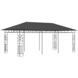  Sjenica s mrežom protiv komaraca 6 x 3 x 2,73 m antracit | shoptok.hr
