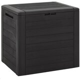 vidaXL Vrtna kutija za pohranu smeđa 58,5 x 46 x 55 cm polipropilen Cijene
