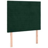  Okvir kreveta bez madraca tamnozeleni 120x200 cm baršunasti | shoptok.hr