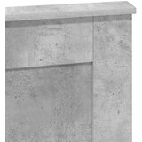  Uzglavlje s uzglavljem Betonski sivi 150 cm Konstruirano drvo | shoptok.hr