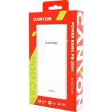 Canyon PB-2001 Power Bank 20000mAh Li-polimer Baterija, Bijela | shoptok.hr