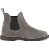 Duca di Morrone Škornji Leonardo - Suede Gray Siva