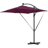  Suncobran s LED trakama Bordeaux Crvena 249 x 249 x 250 cm | Eponuda.ba