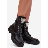 Boto Women's workery with crystals on the tongue light beige Rosira | Shoptok.si