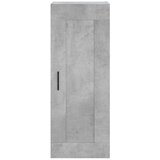  Visoka komoda siva betona 34,5x34x180 cm od konstruiranog drva | shoptok.hr