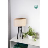  Duolla - Stona lampa OVAL VEGAN 1xE27/15W/230V prečnik 30 cm krem boja | Eponuda.com