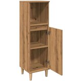 vidaXL Kupaonski ormarić boja hrasta 30x30x100 cm konstruirano drvo Cijene