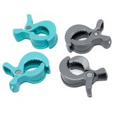 Fillikid kopče za kolica 4 kom, siva-mint | shoptok.hr