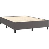  Okvir za krevet s oprugom sivi 140x200 cm od umjetne kože | shoptok.hr