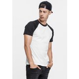 Urban Classics Raglan contrasting t-shirt wht/blk | ePonuda.com