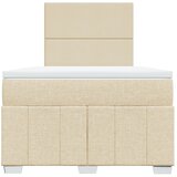  Krevet box spring s madracem krem 120 x 190 cm od tkanine | shoptok.hr