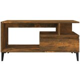  Stolić za kavu boja hrasta 90x49x45 cm konstruirano drvo | shoptok.hr