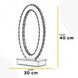 Lesnina XXXL NAMIZNA LED-SVETILKA 30/40 cm | Shoptok.si