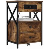  Noćni ormar s ladicama 2 pcs Dimljeni hrast 40 x 31 x 60 cm | Eponuda.ba