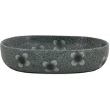 Nadgradni umivaonik plavi ovalni 59 x 40 x 14 cm keramički | shoptok.hr