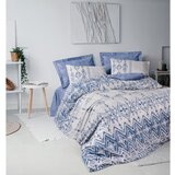 Cotton Box posteljina double sa čaršavom Cleo Blue pamuk | ePonuda.com