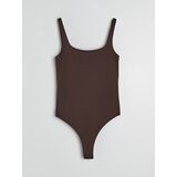 Sinsay Jednobojni body na naramenice | shoptok.hr