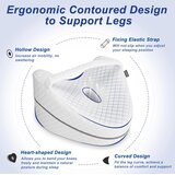 LITSPOT ergonomska blazina za kolena iz spominske pene 28x26x17cm | Shoptok.si