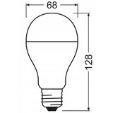  Komplet 2x LED sijalica VALUE CLASSIC E27/19W/230V 2700K - Osram | Eponuda.com