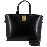 Pinko BRIOCHE SHOPPER VITELLO Crna | shoptok.hr