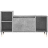 TV ormarić boja betona 100x35x55 cm od konstruiranog drva | shoptok.hr