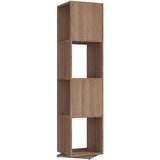 vidaXL vrtljiva omarica sonoma hrast 34,5x34,5x147,5 cm iverna plošča | Shoptok.si