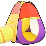  Dječji šator za igru s 250 loptica višebojni 255 x 80 x 100 cm | shoptok.hr