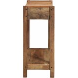  Konzolna stolica s ladicama s pohranom Smeđa 107 x 33 x 76 cm | shoptok.hr